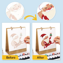 Load image into Gallery viewer, Paint by Numbers Calendar 2026 - Christmas Highlights