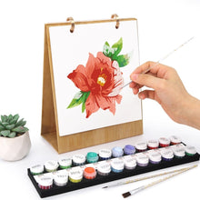 Load image into Gallery viewer, Paint by Numbers Calendar 2027 - Seasonal Flowers
