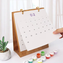 Load image into Gallery viewer, Paint by Numbers Calendar 2027 - Seasonal Flowers