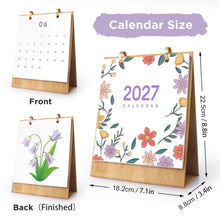 Load image into Gallery viewer, Paint by Numbers Calendar 2027 - Seasonal Flowers