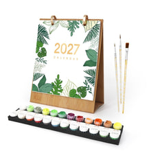 Load image into Gallery viewer, Paint by Numbers Calendar 2027 - Potted Plants Figured'Art