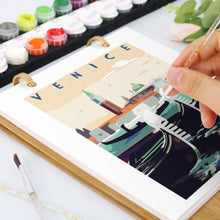 Load image into Gallery viewer, Paint by Numbers Calendar 2027 - World Travels