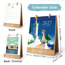Load image into Gallery viewer, Paint by Numbers Calendar 2027 - World Travels