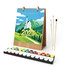 Load image into Gallery viewer, Paint by Numbers Calendar 2027 - Iconic Landmarks Figured'Art