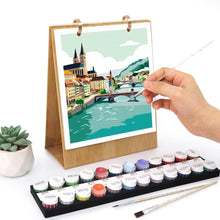 Load image into Gallery viewer, Paint by Numbers Calendar 2027 - Iconic Landmarks