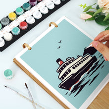 Load image into Gallery viewer, Paint by Numbers Calendar 2027 - On the Road