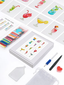 Gem Painting kit - Cocktails series