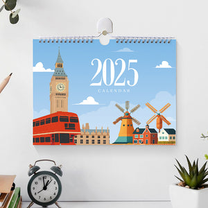 2025 Paint by numbers Calendar - World Heritage Sites