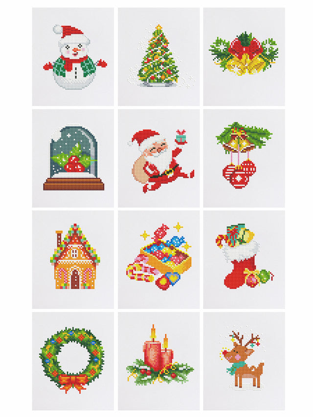 Gem Painting Art kit - Christmas 3 series