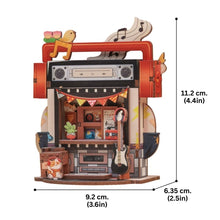 Load image into Gallery viewer, Kit Miniature House - Record Store