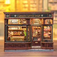 Load image into Gallery viewer, Kit Miniature House - Corner Coffee Shop