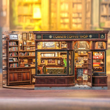 Load image into Gallery viewer, Kit Miniature House - Corner Coffee Shop