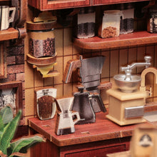 Load image into Gallery viewer, Kit Miniature House - Corner Coffee Shop