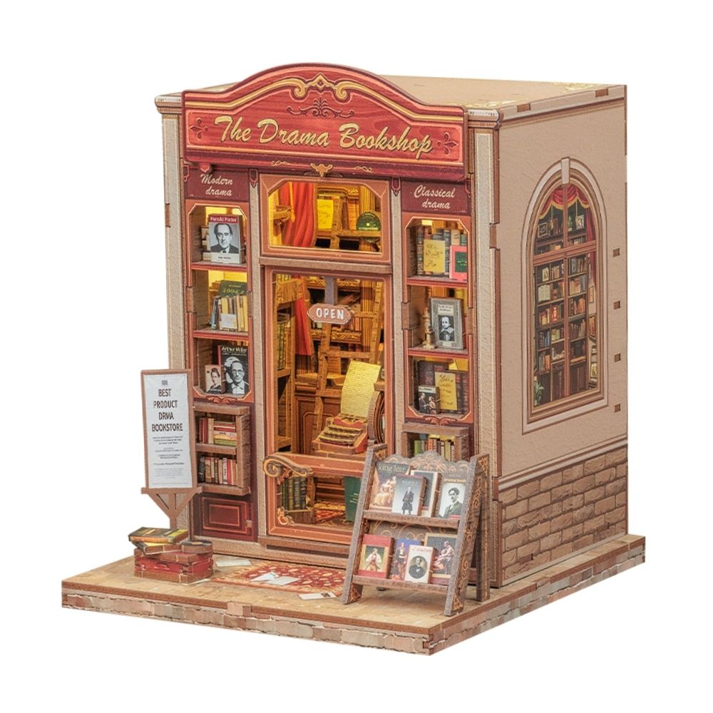 DIY Book Nook Kit - The Drama Bookshop