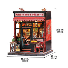 Load image into Gallery viewer, Kit Miniature House - Uncle Joe's Pizzeria