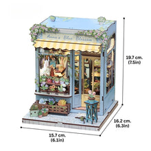 Load image into Gallery viewer, Kit Miniature House - Anna's Blue Blossom