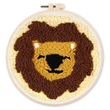 Punch Needle Kit - Cute Lion