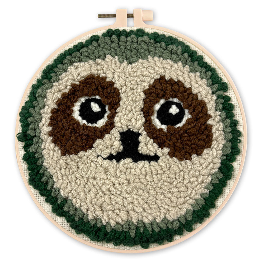 Punch Needle Kit - Cute Sloth