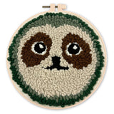 Punch Needle Kit - Cute Sloth