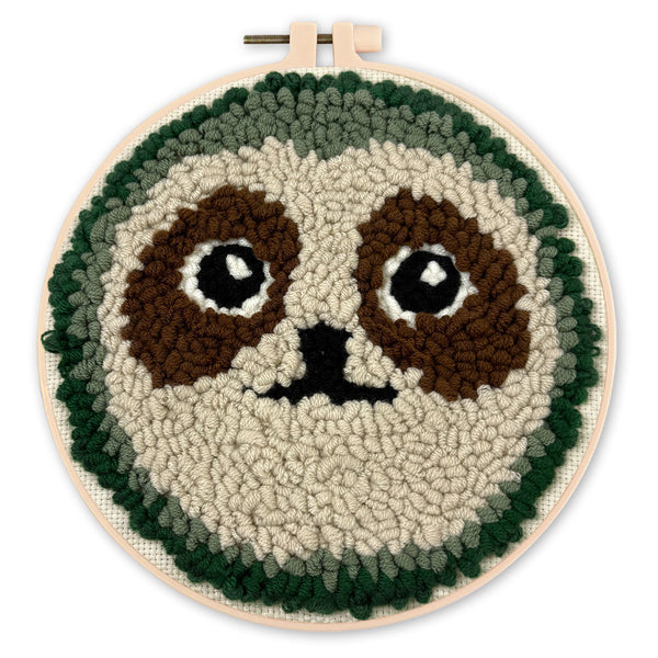 Punch Needle Kit - Cute Sloth