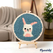 Load image into Gallery viewer, Punch Needle Kit - Tiny Rabbit