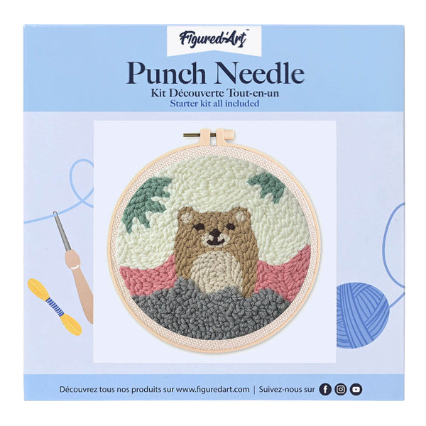 Punch Needle Kit - Tiny Bear