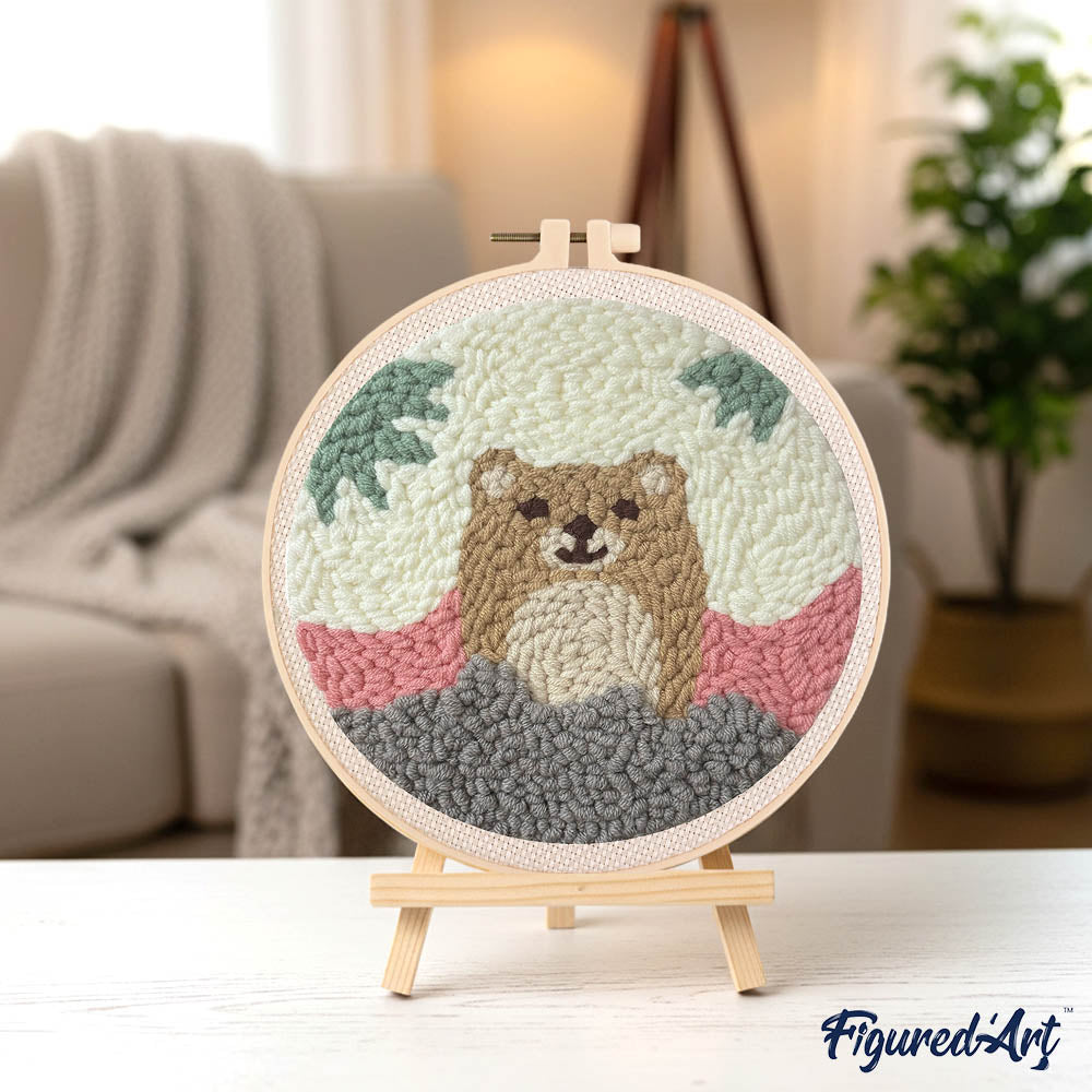 Punch Needle Kit - Tiny Bear