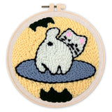 Punch Needle Kit - Playful Cat