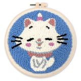 Punch Needle Kit - Unicorn Cat