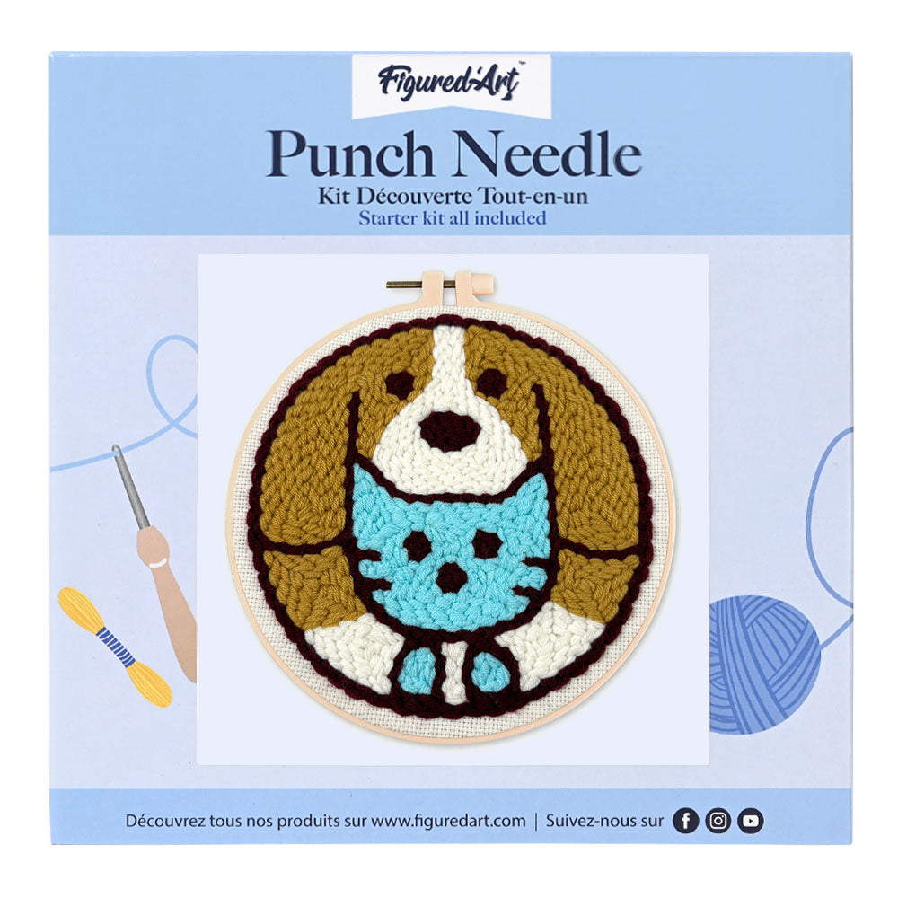 Punch Needle Kit - Cat and Dog