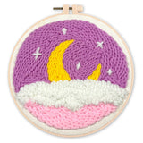 Punch Needle Kit - Purple Sky