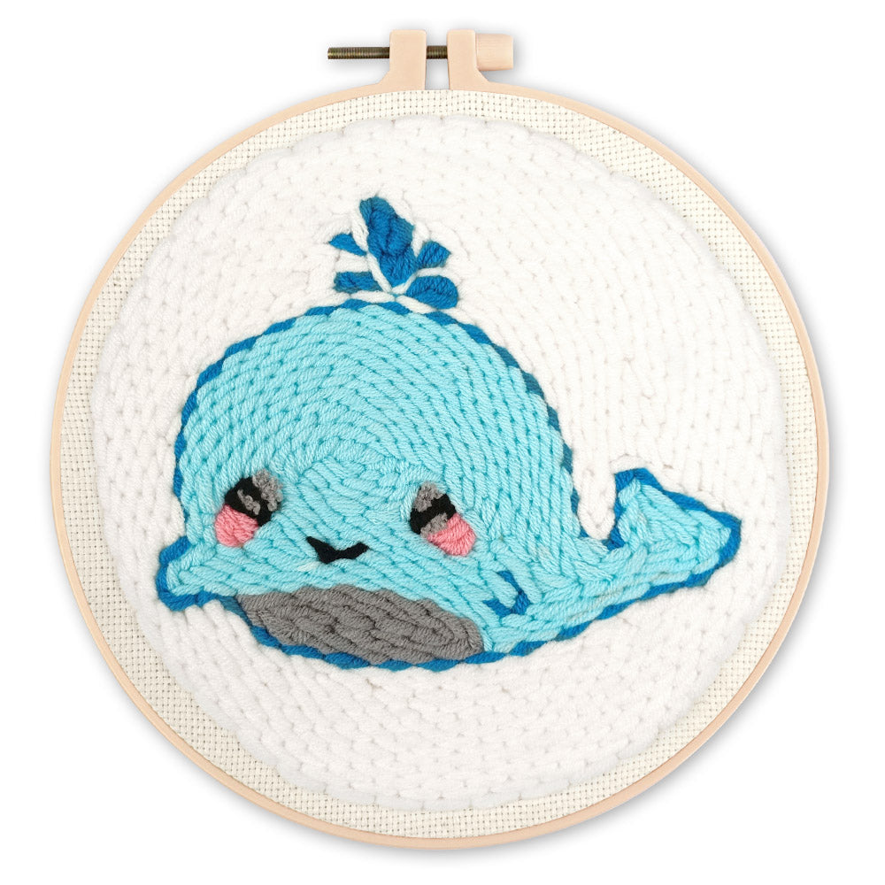 Punch Needle Kit - Baby Whale