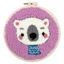 Load image into Gallery viewer, Punch Needle Kit - Cute Koala