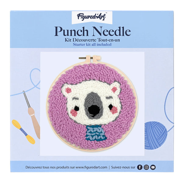 Punch Needle Kit - Cute Koala