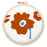 Punch Needle Kit - Rust Poppy
