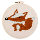 Punch Needle Kit - Cute Fox