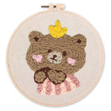 Punch Needle Kit - Brown Bear 1