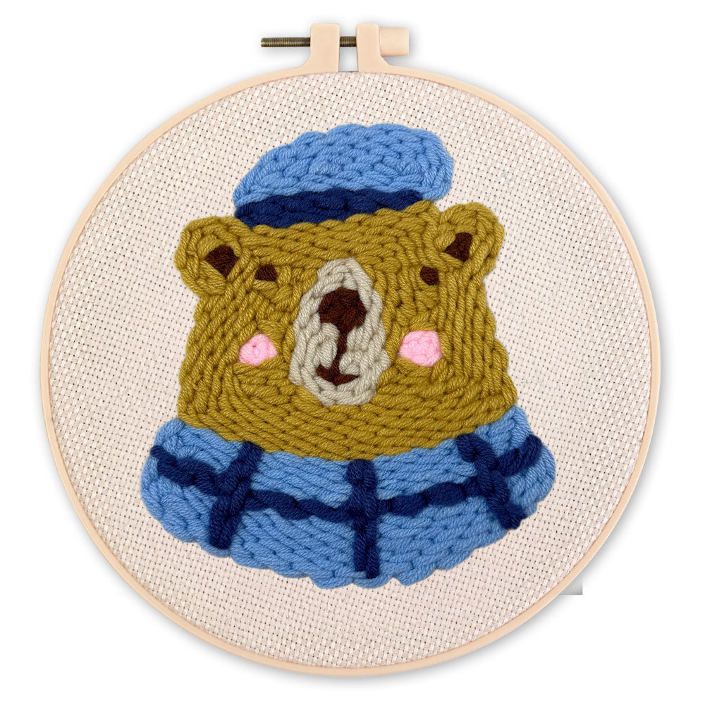 Punch Needle Kit - Brown Bear 3