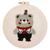 Punch Needle Kit - Circus Bear