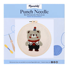 Load image into Gallery viewer, Punch Needle Kit - Circus Bear