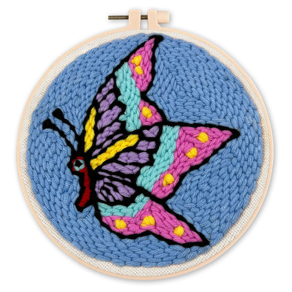 Punch Needle Kit - Butterfly