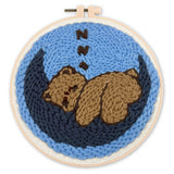 Punch Needle Kit - Bear on the Moon