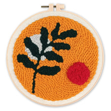 Load image into Gallery viewer, Punch Needle Kit - Botanic Abstract 1