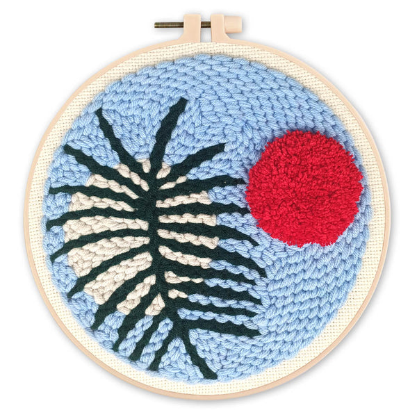 Punch Needle Kit - Botanic Abstract 2