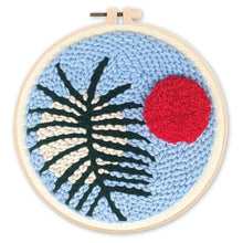 Load image into Gallery viewer, Punch Needle Kit - Botanic Abstract 2
