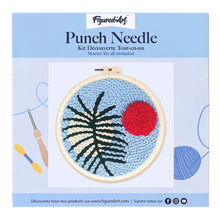 Load image into Gallery viewer, Punch Needle Kit - Botanic Abstract 2