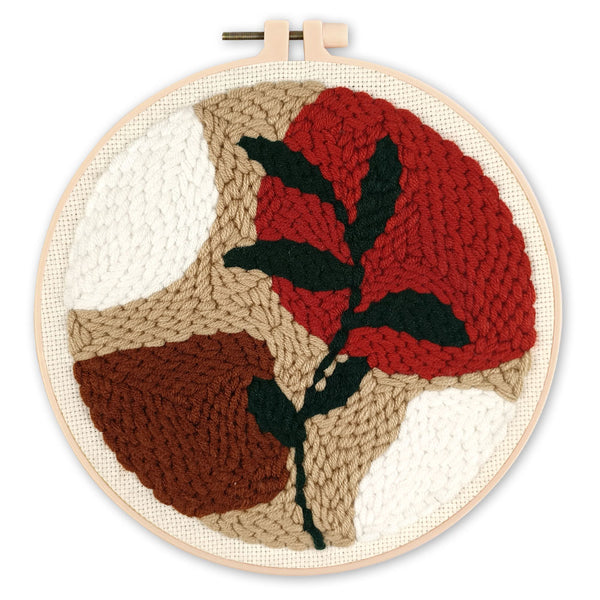 Punch Needle Kit - Botanic Abstract 3