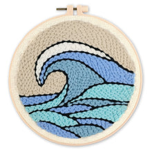 Load image into Gallery viewer, Punch Needle Kit - Big Wave