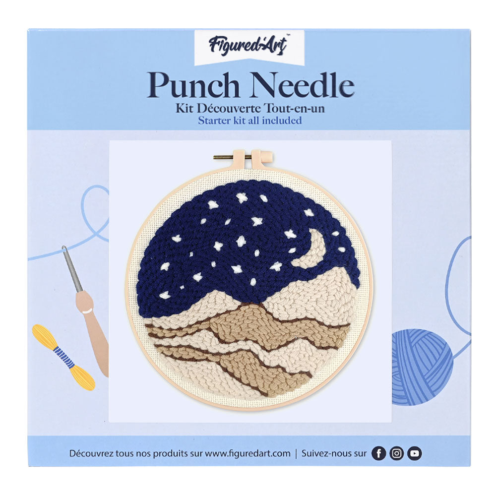 Punch Needle Kit - Desert Night