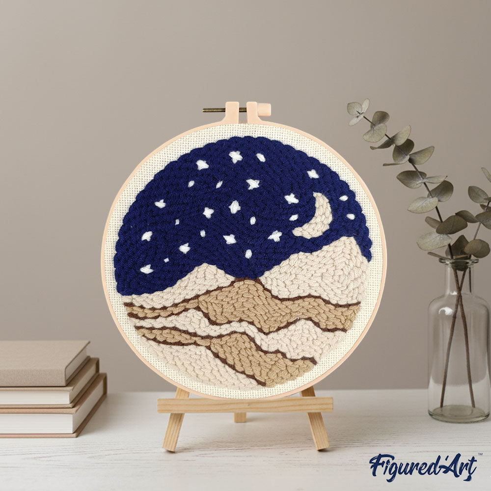 Punch Needle Kit - Desert Night